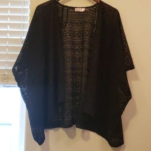 SO black swimsuit  coverup